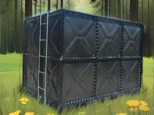 鄭州鍍鋅板水箱露天安裝